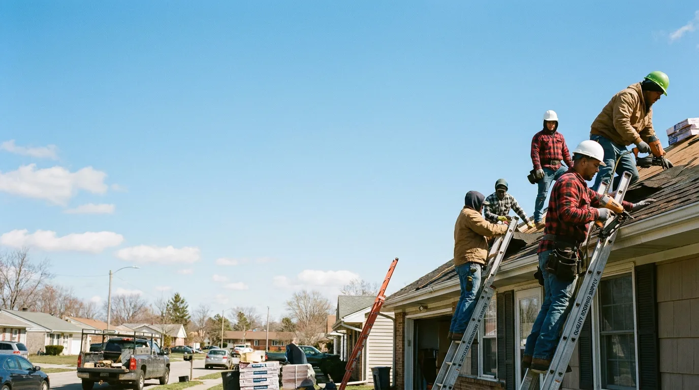 Roofing in Reynoldsburg, OH near me